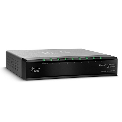 Cisco SG200-8Ports Gigabit Smart Switch