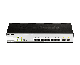 [DGS-1210-10P] D-Link 10-Port Gigabit Smart Managed PoE Switch